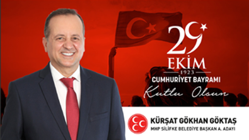 Kürşat Gökhan Göktaş'tan Cumhuriyet Bayramı Kutlama Mesajı 