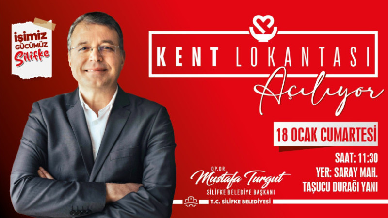 BAŞKAN TURGUT’TAN KENT LOKANTASI AÇILIŞINA DAVET