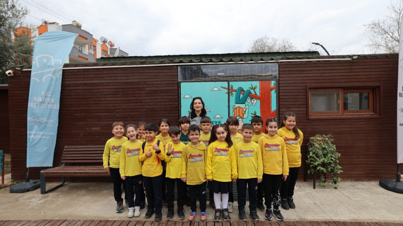 Silifke Belediyesi Okuma Salonu Minik Misafirleri Ağırladı