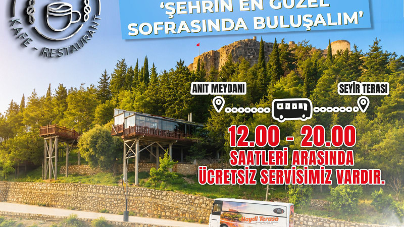 Silifke Belediyesi’nden Kale Seyir Terasına Ücretsiz Ulaşım Hizmeti