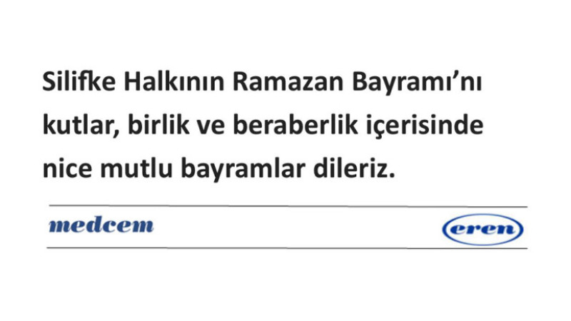 MEDCEM'DEN RAMAZAN BAYRAMI MESAJI 
